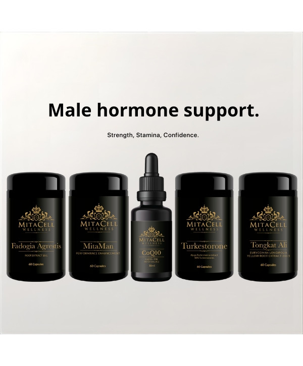 Male Vitality and Hormone Support Stack